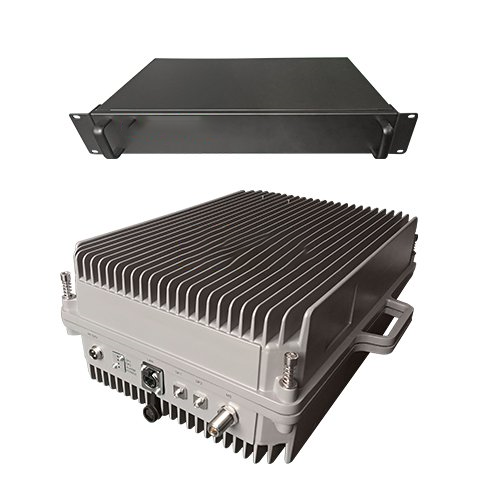  江城350M PDT消防集群警用数字光纤直放站近远端机