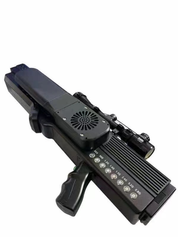  江城手持便携式枪型低空防御反制八通道